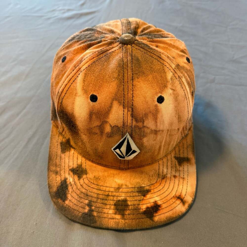 Volcom Flexfit Bleach Wash Baseball Cap L-XL